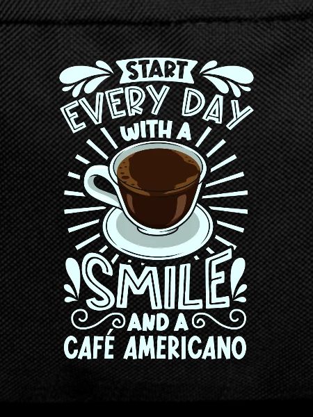 Smile with Café Americano