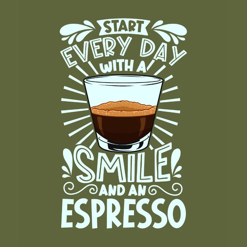 Smile with espresso