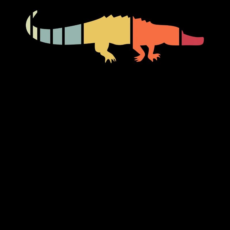 Retro Alligator