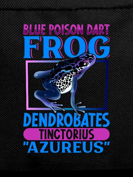 Blue poison dart frog