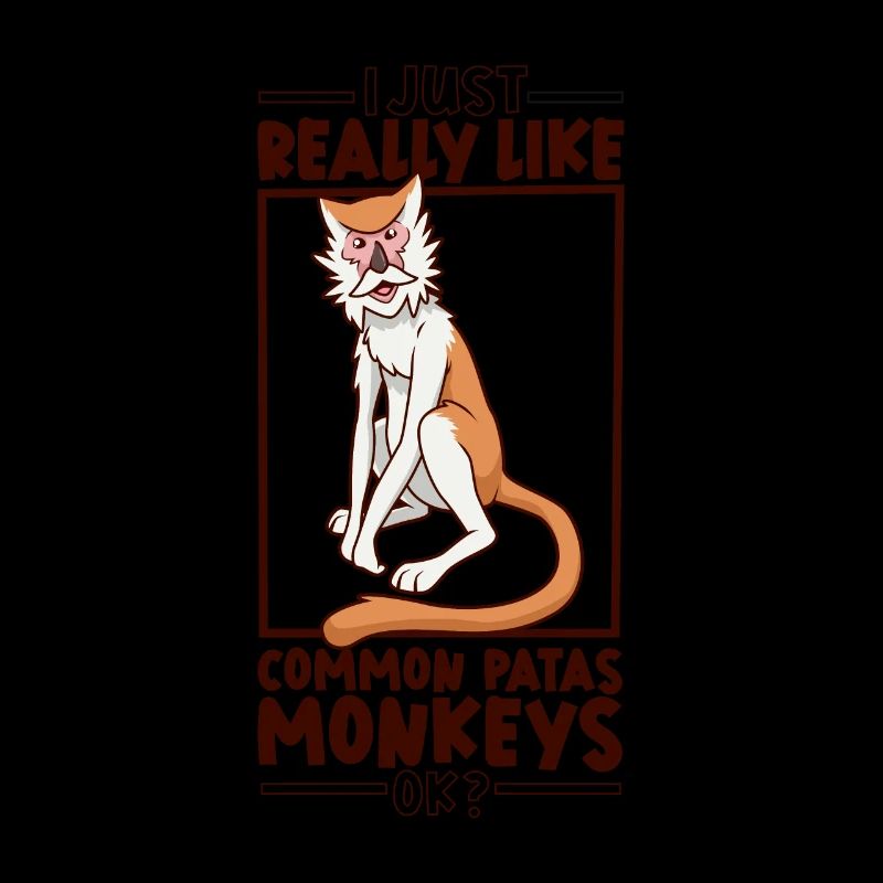 I love hussar monkeys - hussar monkey