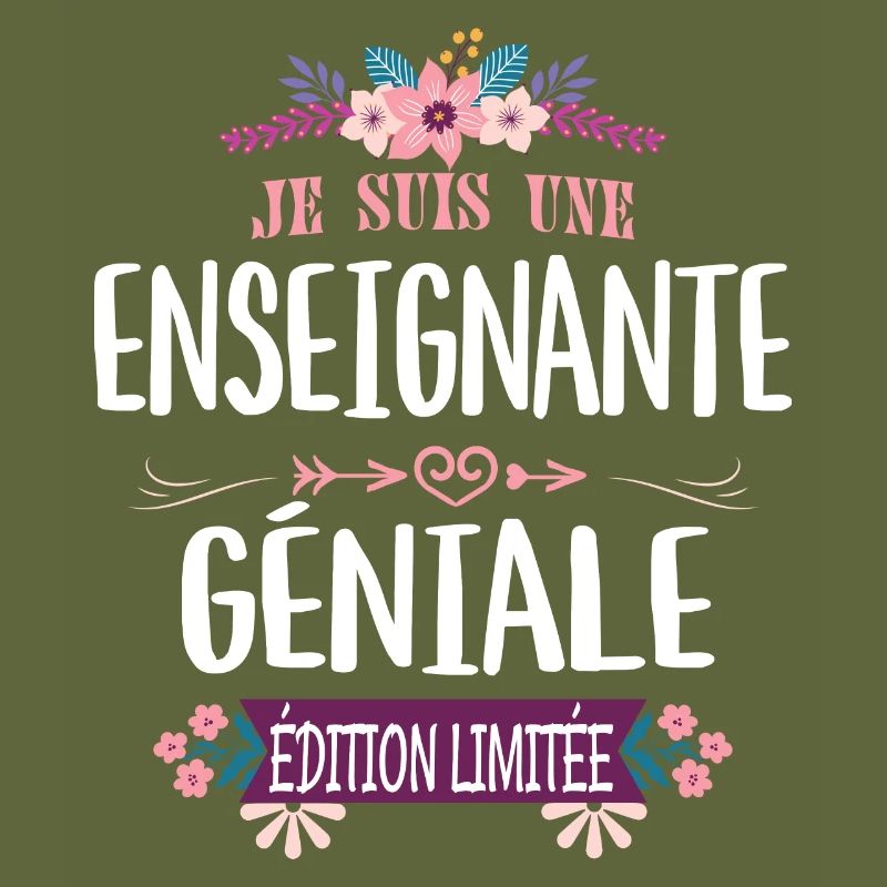 Édition Limitée Enseignante Géniale