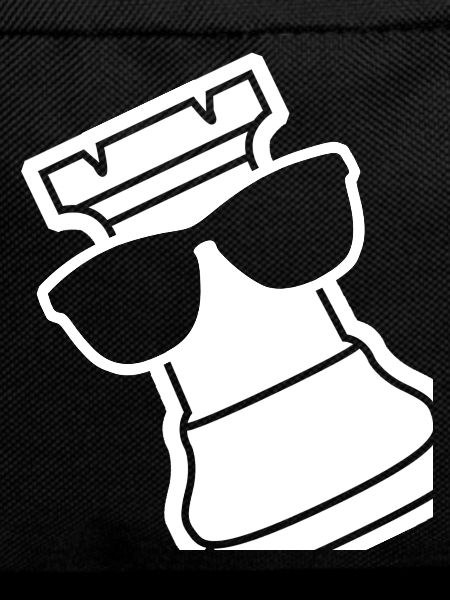Chess Rook with Sunglasses