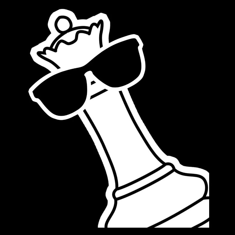 Chess Queen with Sunglasses