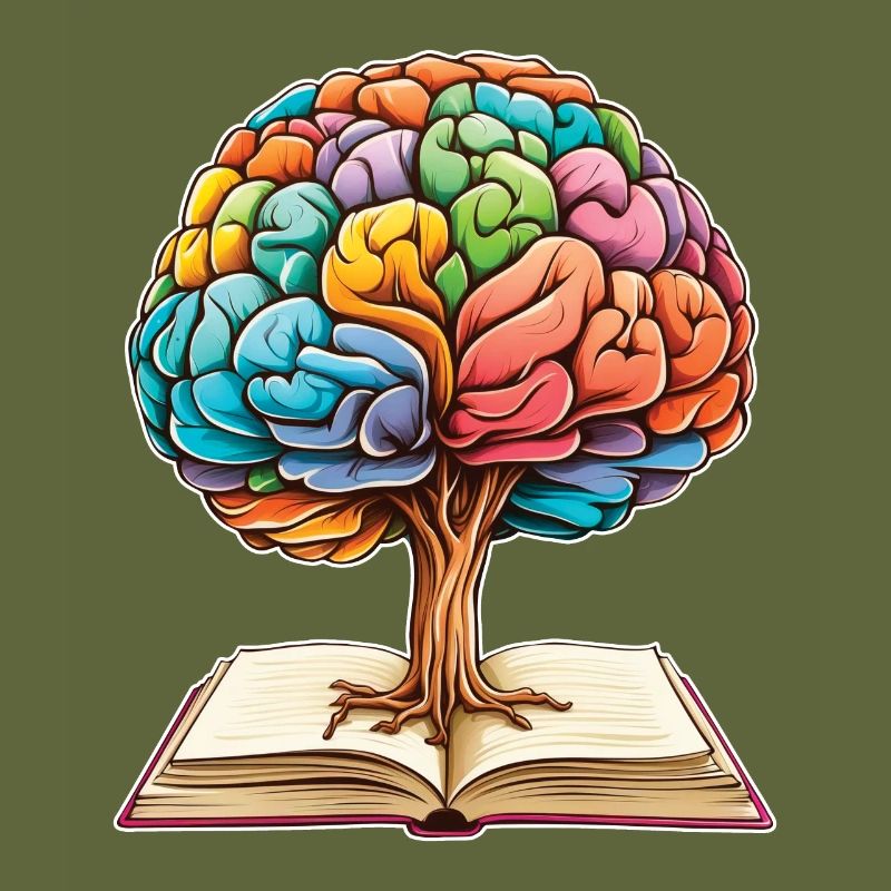 Reading Forms Mindset Growth Artwork Tree