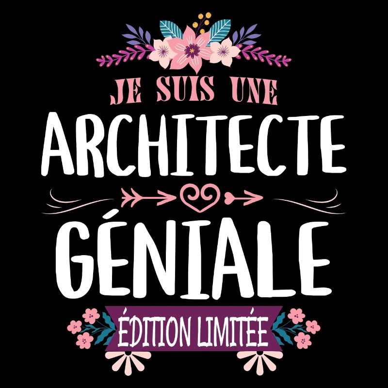 Femme Édition Limitée Architecte Géniale