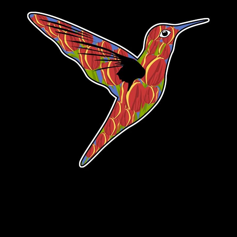 Humming-Bird Tulips Flowers