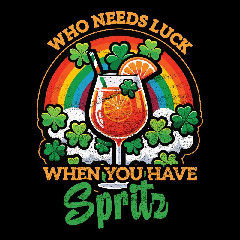 Fête de la Saint-Patrick Spritz Apéritif Célébrations Shamrock