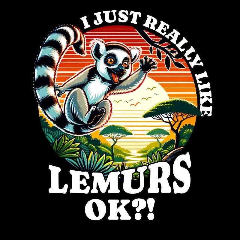 Ich mag Lemuren