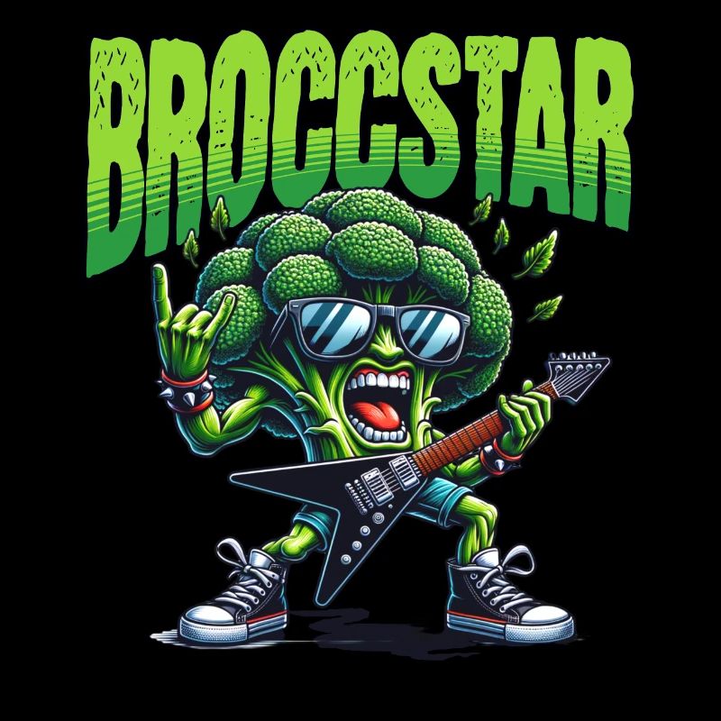 Broccoli Rocker Guitariste