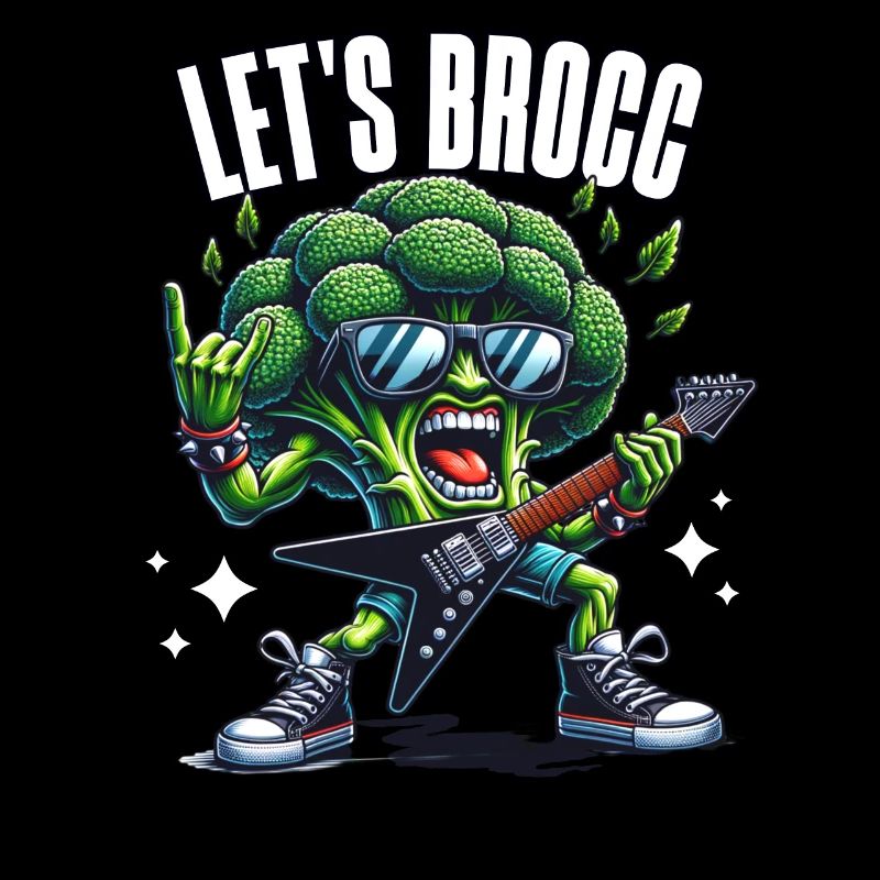 Broccoli Rocker Guitarist