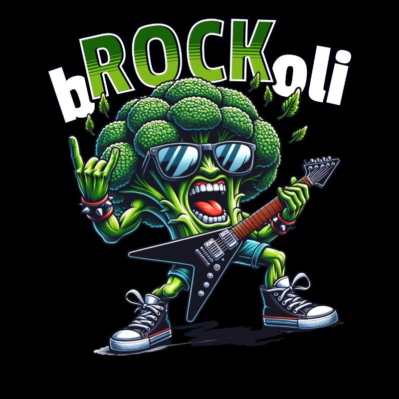 Broccoli Rocker Guitariste