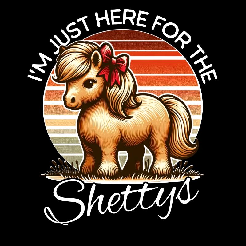 Shetland poney cavalier