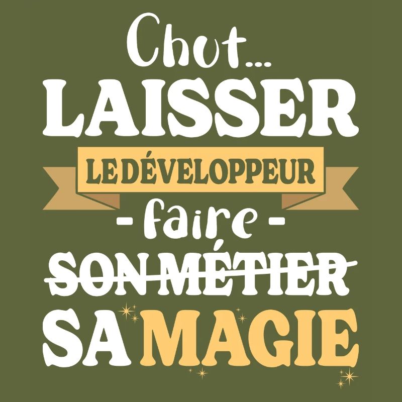 Developer Makes His Magic Humor Dev