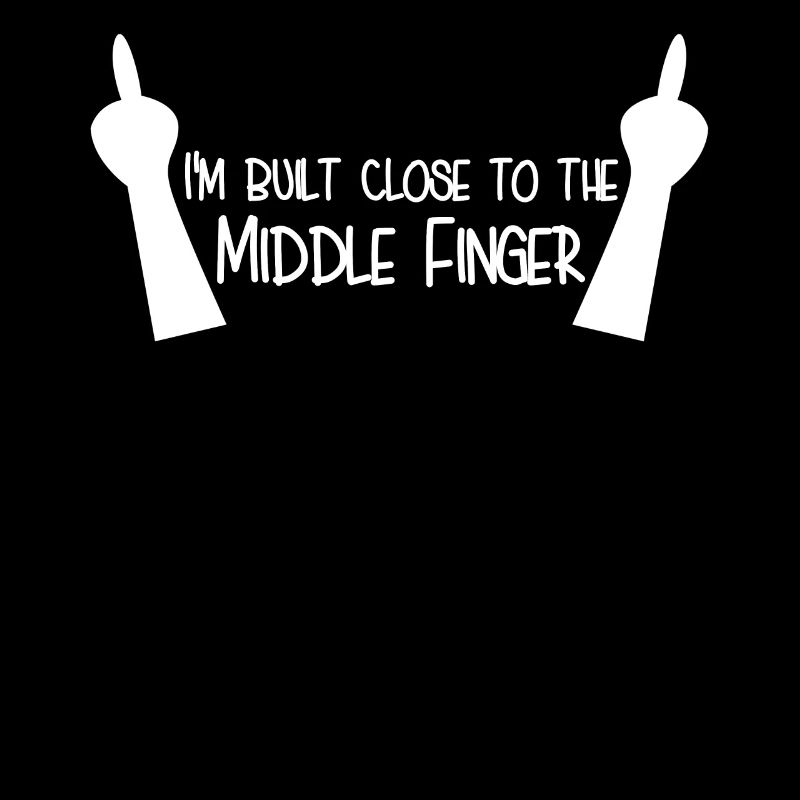 Middle Finger Joke Misanthrope