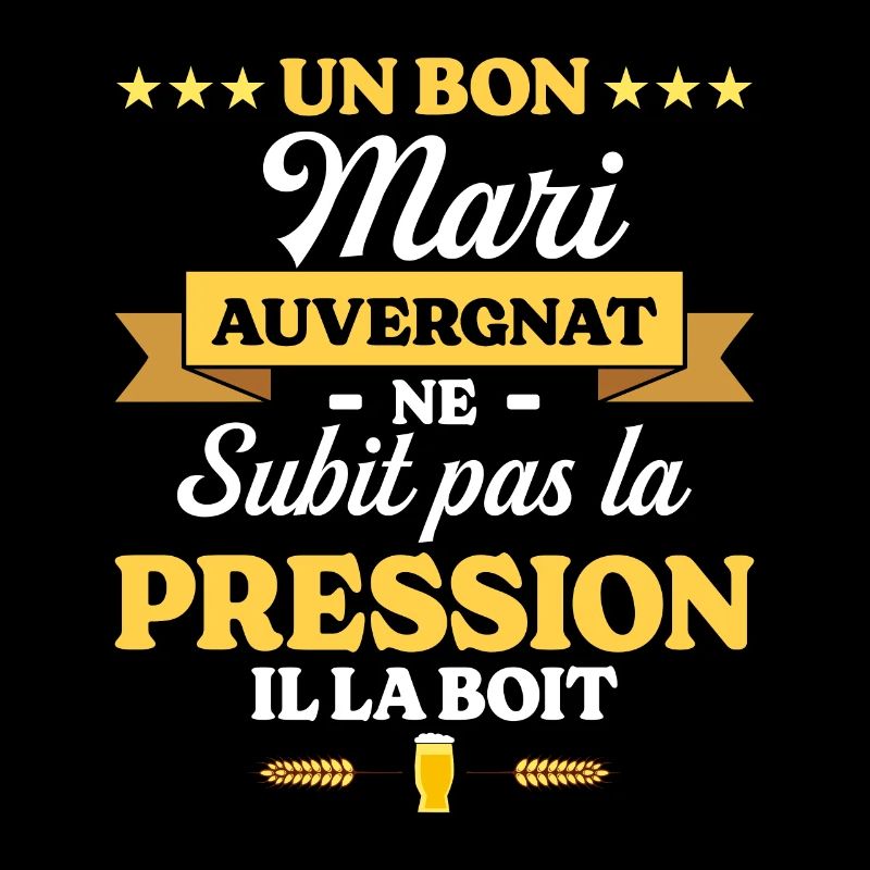 Mari Auvergnat Compagnon Humour Mari