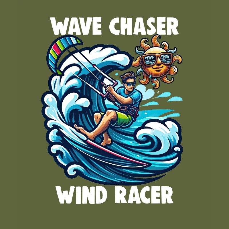 Kitesurfen Wave chaser wind racer