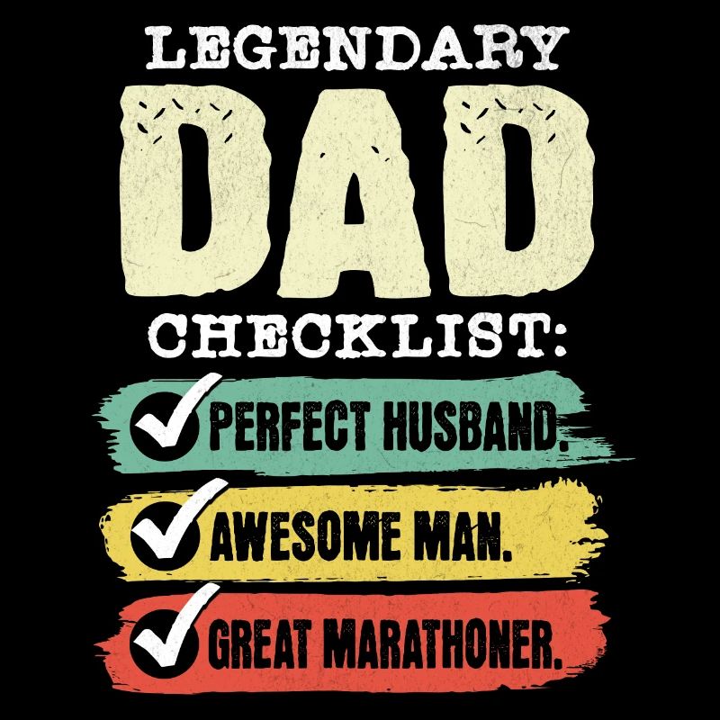 Dad Marathon Runner Father's Day