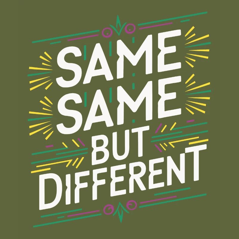 Same Same But different Thailand Traveler Backpack