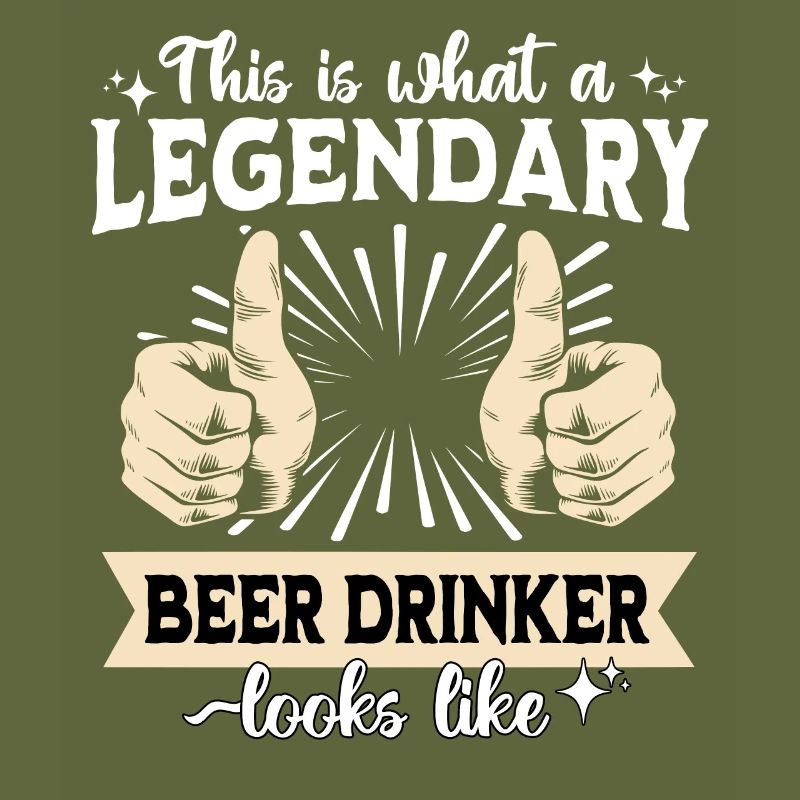 Legendary beer drinker