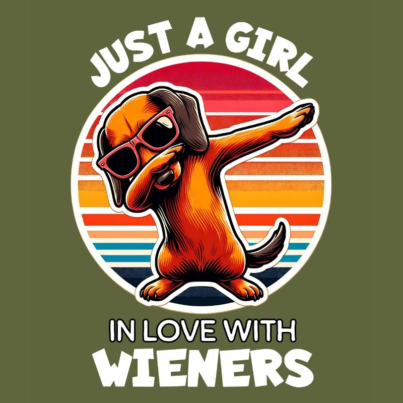 Mädchen Liebt Dackel