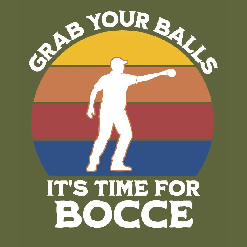 Lustiger Bocce Ball Spruch