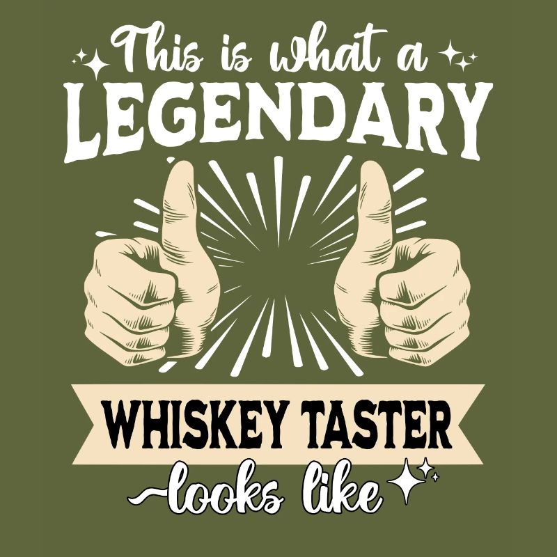 Legendärer Whiskey Trinker