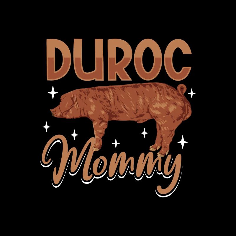 Duroc Schwein Mama