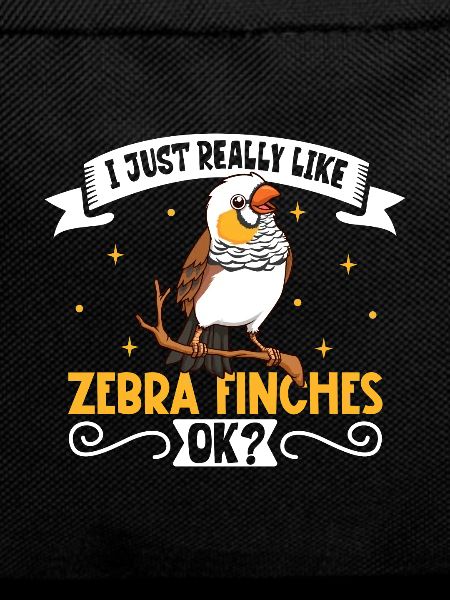 I love my zebra finch