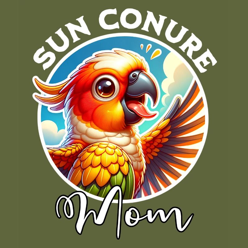 Sun Conure Mom