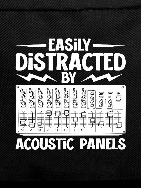 Distracted by mixer - sound engineer