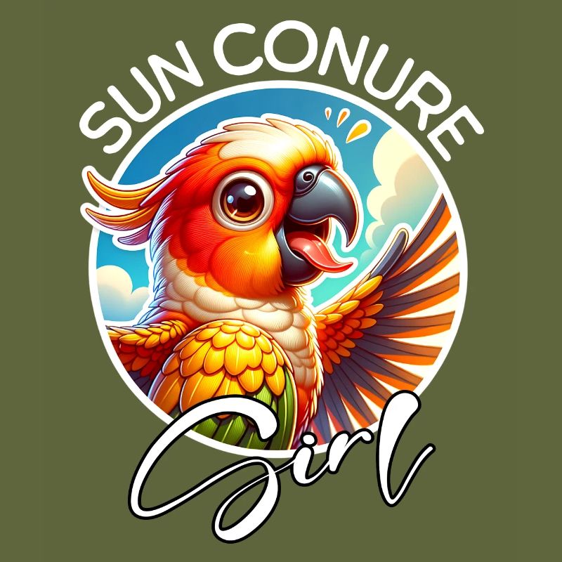 Fille Conure du Soleil
