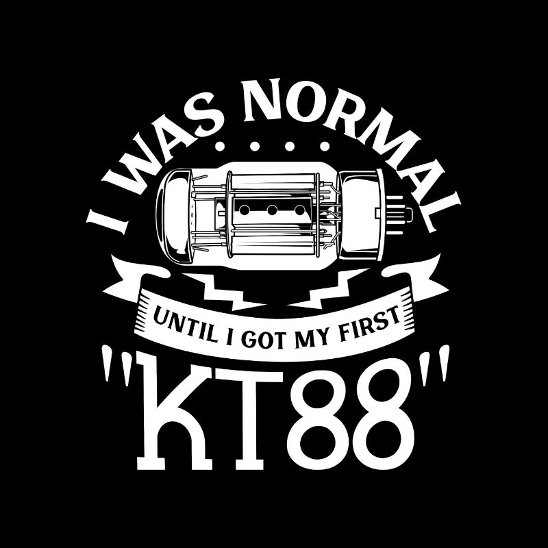 Normal up to the first KT88 vacuum tube
