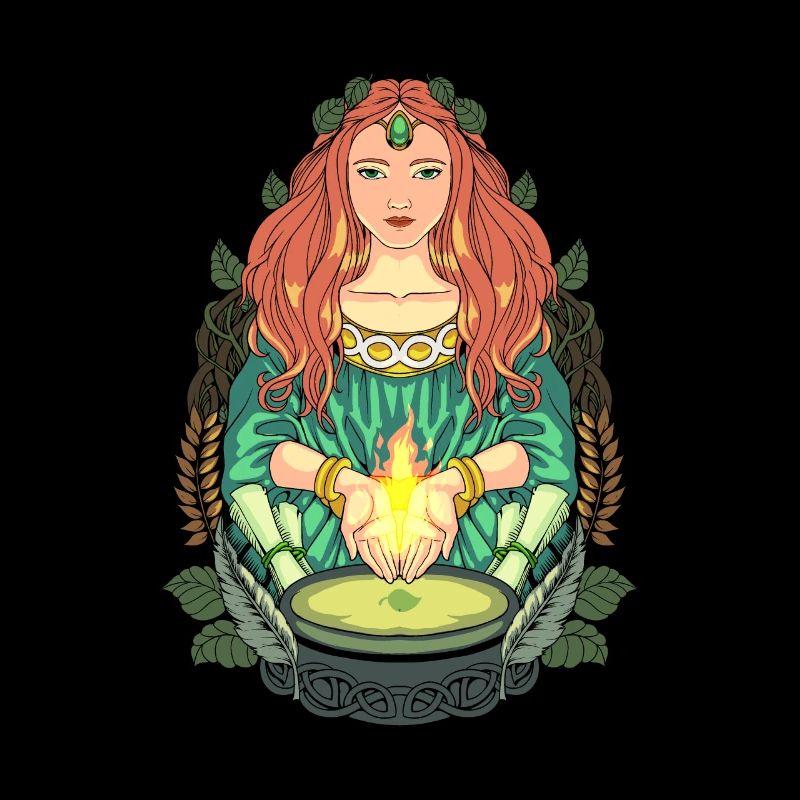 God of Celtic Mythology - Brigid