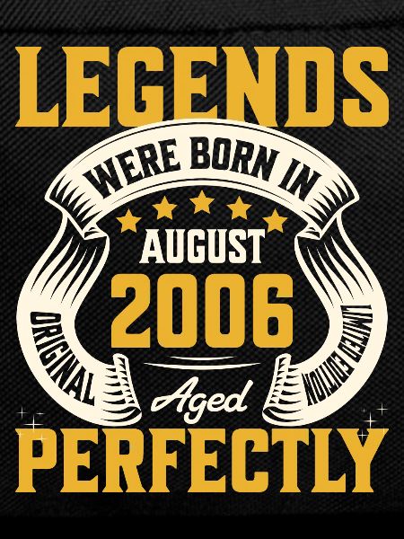 18th Anniversary August Year 2006