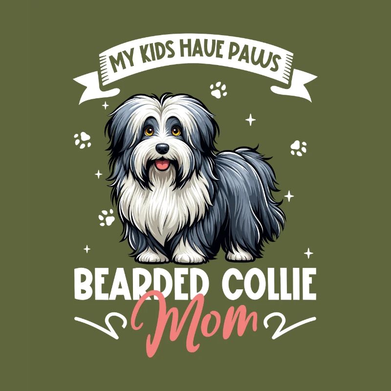 Bearded Collie Mom