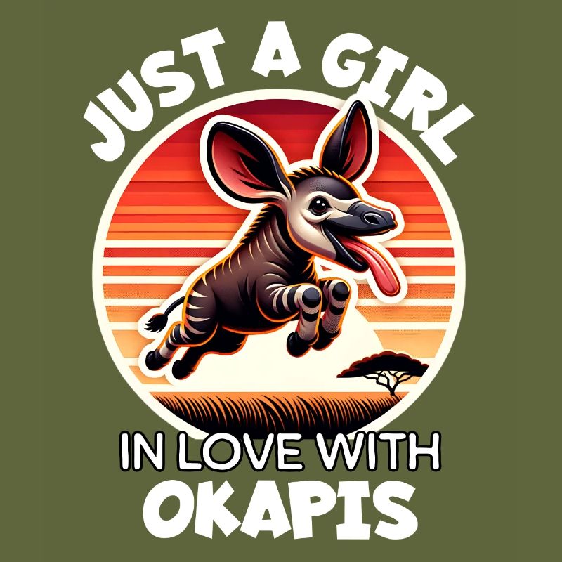 Girl Loves Okapi