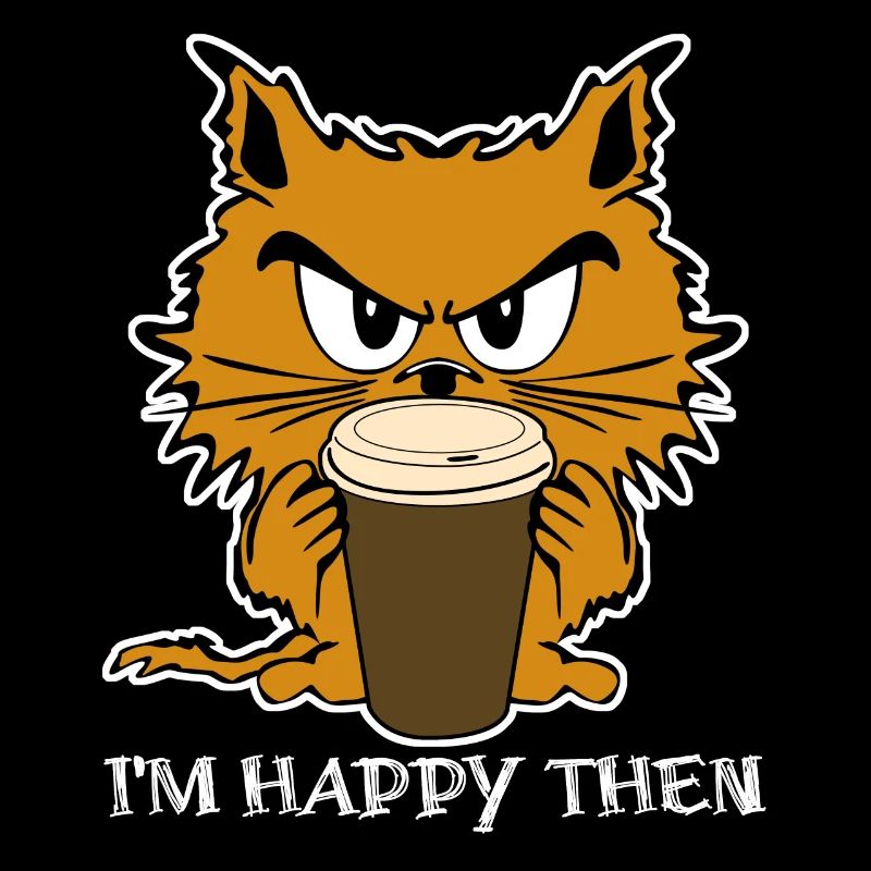 Cat Grumpy Misanthrope Sarcasm Unhappy