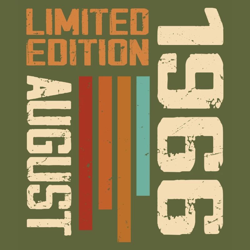 August 1966 Geburtstagsgeschenk August 1966 August