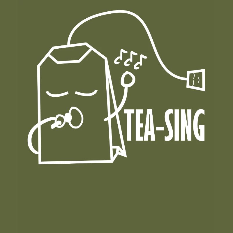 Singing Tea Bag Tea Cup Tea Mug Teapot