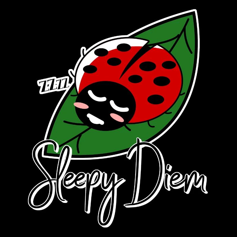 Coccinelle Fatigué Dormir Sieste Dormir