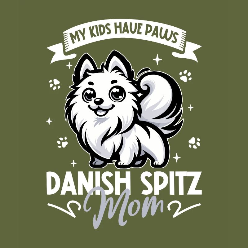 Danish Spitz Mom