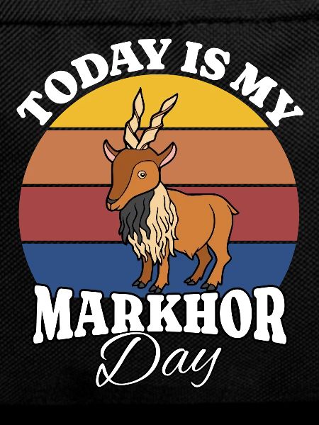 Screw goat Markhor