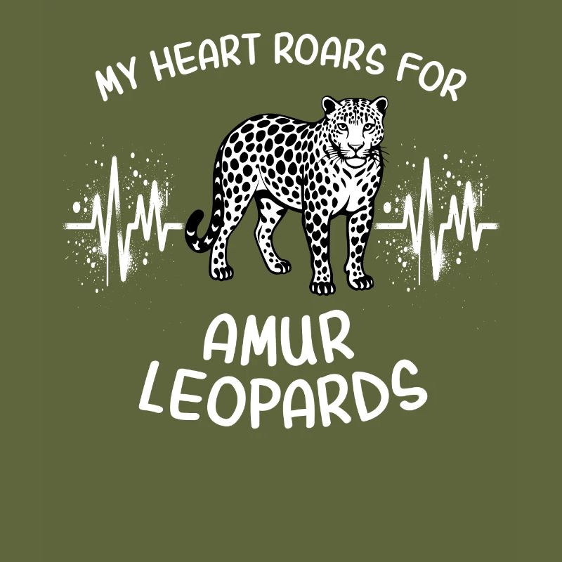 Amur leopard heartline