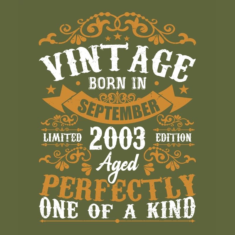 2003 September 2003 21. Geburtstagsgeschenk 2003