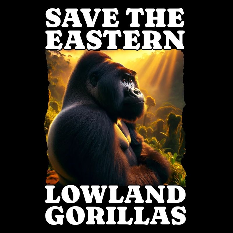Grauer Gorilla