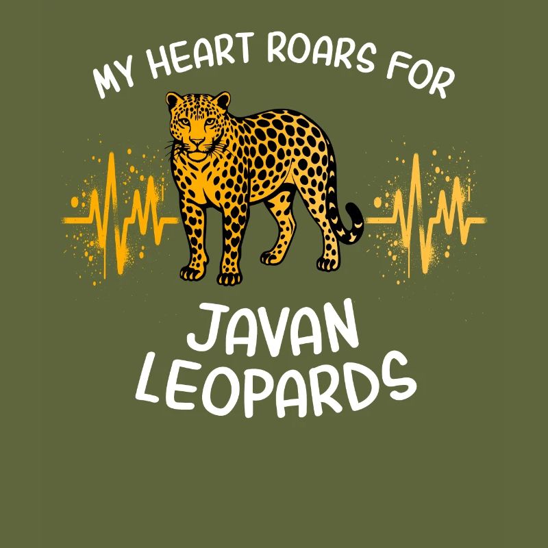 Java Leopard Herzlinie