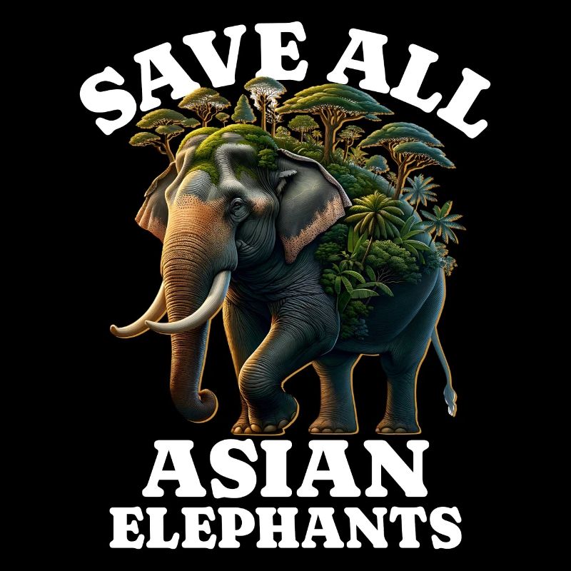 Save Asiatischer Elefant