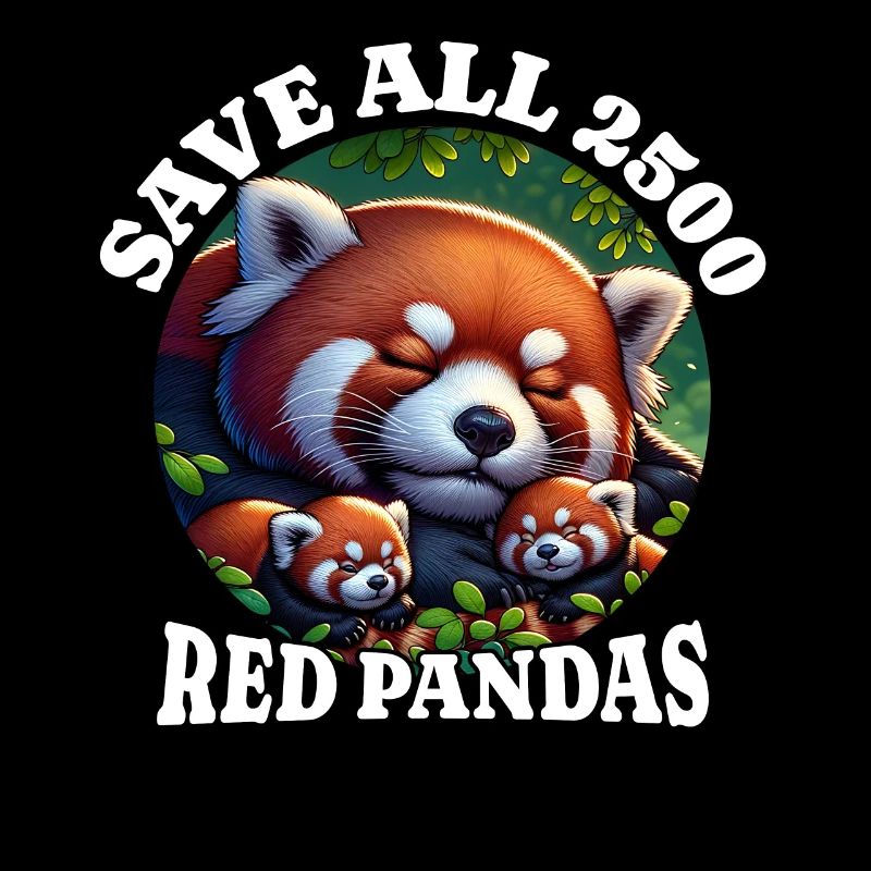 Roter Panda Save Red Panda