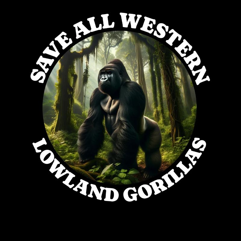 Save Westlicher Flachland Gorilla